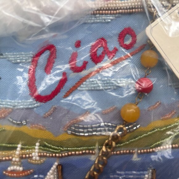 Mary Frances Ciao Sailing Beaded Crossbody Clutch bag - Picture 5 of 7